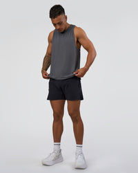 Man wearing Cadence Tank - Dark Storm | Model:Daarian | Size:M | Thumbnail Index: 2