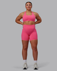 Elixir Ultra High-Rise 6" Short Pockets - Carmine Rose | Thumbnail Index: 4