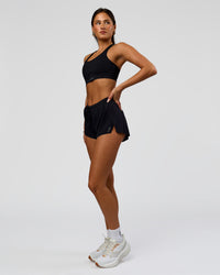 Fast-Track Sports Bra - Black | Thumbnail Index: 2