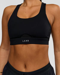 Fast-Track Sports Bra - Black | Thumbnail Index: 0