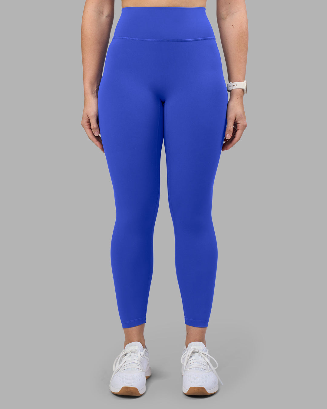 Woman wearing Fusion Ultra High-Rise 7/8 Legging - Power Cobalt | Model:Amy | Size:M - view 6