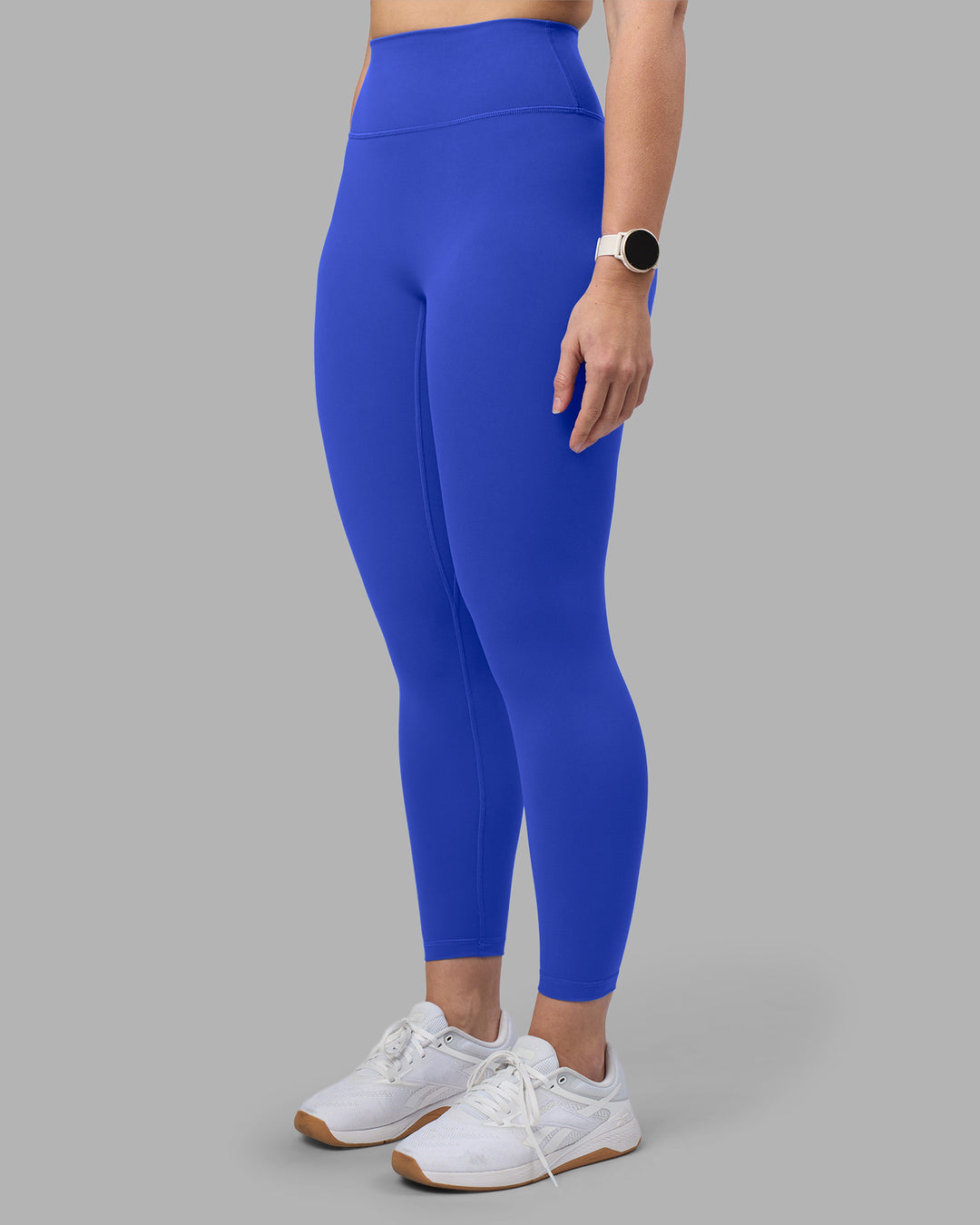 Woman wearing Fusion Ultra High-Rise 7/8 Legging - Power Cobalt | Model:Amy | Size:M - view 8