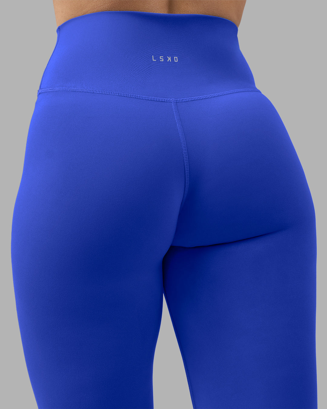 Woman wearing Fusion Ultra High-Rise 7/8 Legging - Power Cobalt | Model:Amy | Size:M - view 7