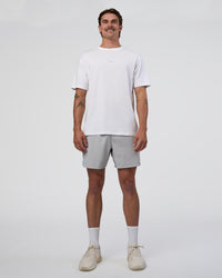 Man wearing Lift 6" Short - Alloy-Baltic Sea | Model:Konnor | Size:M | Thumbnail Index: 5