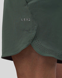 Man wearing Lift 6" Short - Carbon Green | Model:Konnor | Size:M | Thumbnail Index: 5