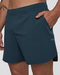 Man wearing Lift 6" Short - Night Sea | Model:Konnor | Size:M | Thumbnail Index: 2