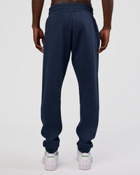 Man wearing MVP Cuffed Track Pant - Future Navy | Model:Okello | Size:M | Thumbnail Index: 3
