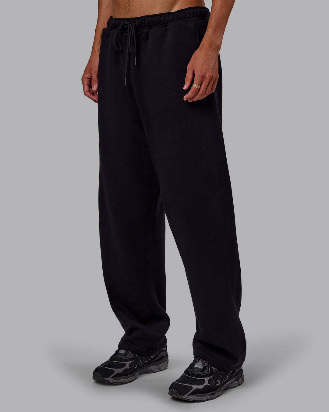 Man wearing MVP Straight Leg Pant - Black | Model:Jaxon | Size:M - view 1