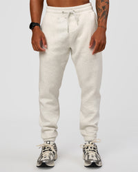 Man wearing MVP Cuffed Track Pant - Silver Marl | Model:Malebo | Size:M | Thumbnail Index: 5