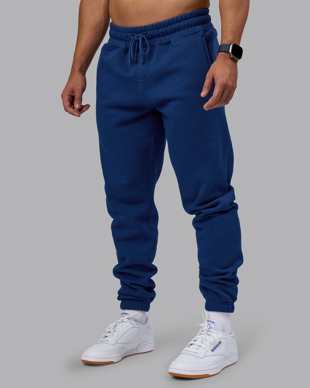 Man wearing MVP Track Pant - Midnight Blue | Model:Jaiden | Size:M - view 6