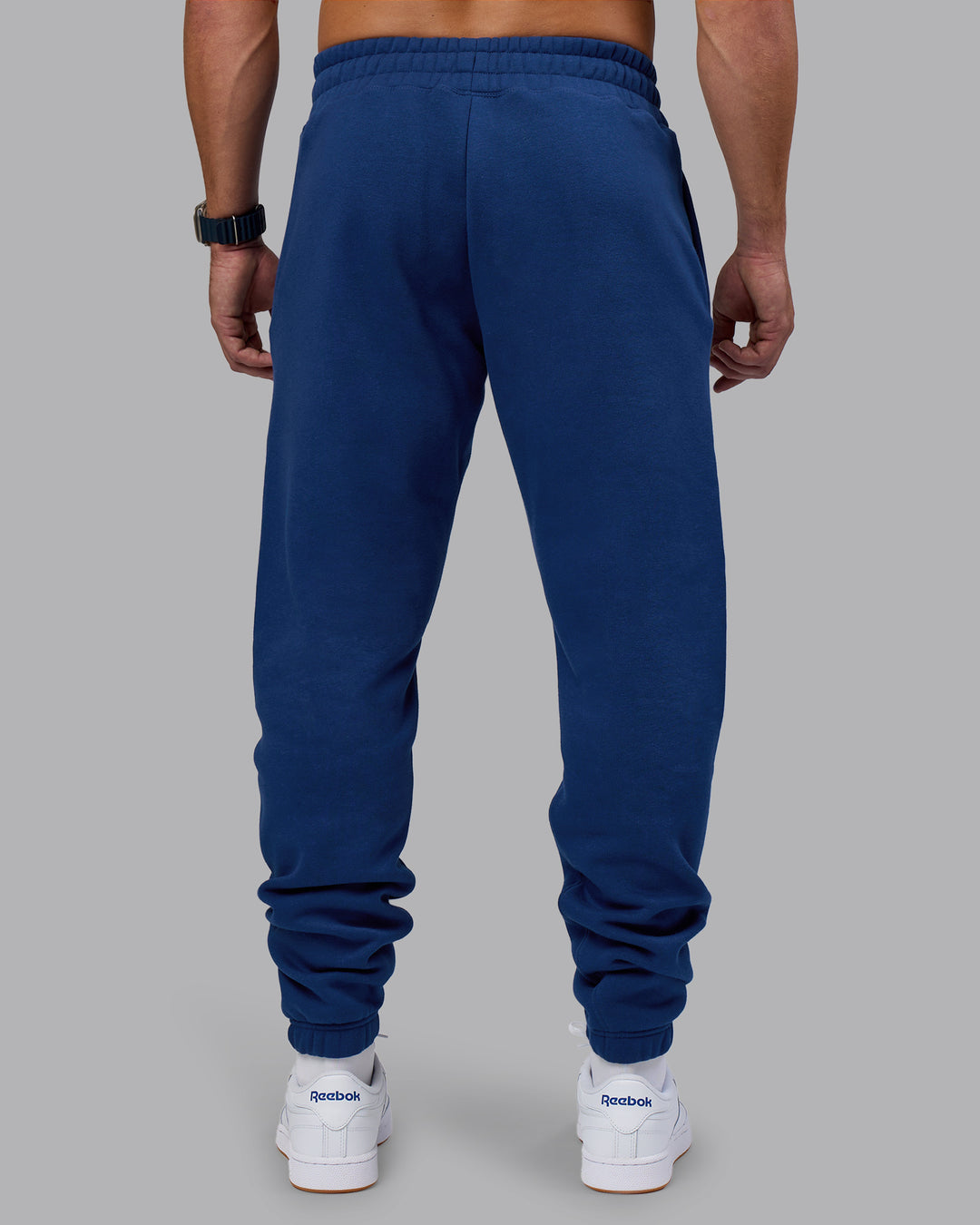 Man wearing MVP Track Pant - Midnight Blue | Model:Jaiden | Size:M - view 4