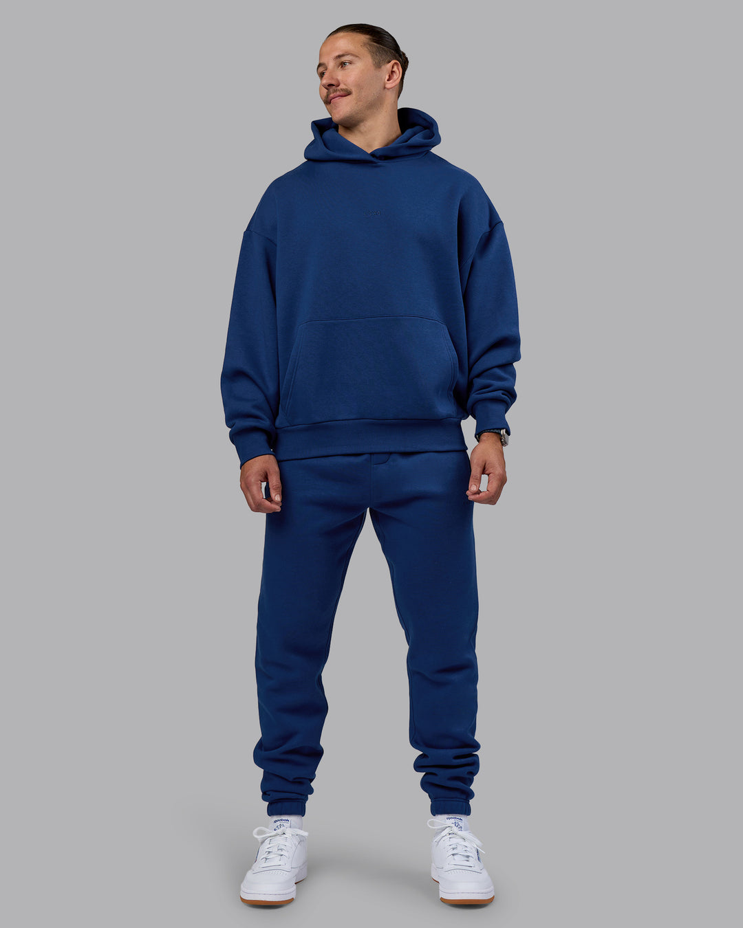 Man wearing MVP Track Pant - Midnight Blue | Model:Jaiden | Size:M - view 5