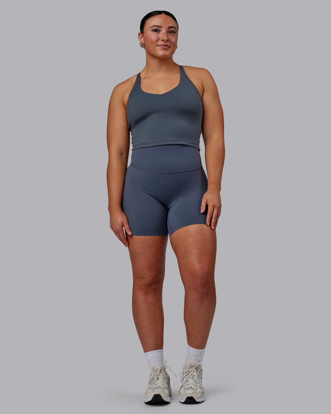 Woman wearing Movement Active Tank - Turbulence - view 5