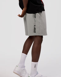 Man wearing Nothing Is Impossible 6" Short - Alloy-Black | Model:Okello | Size:M | Thumbnail Index: 0