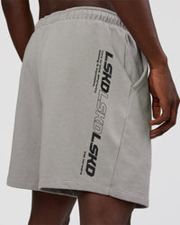 Man wearing Nothing Is Impossible 6" Short - Alloy-Black | Model:Okello | Size:M | Thumbnail Index: 3