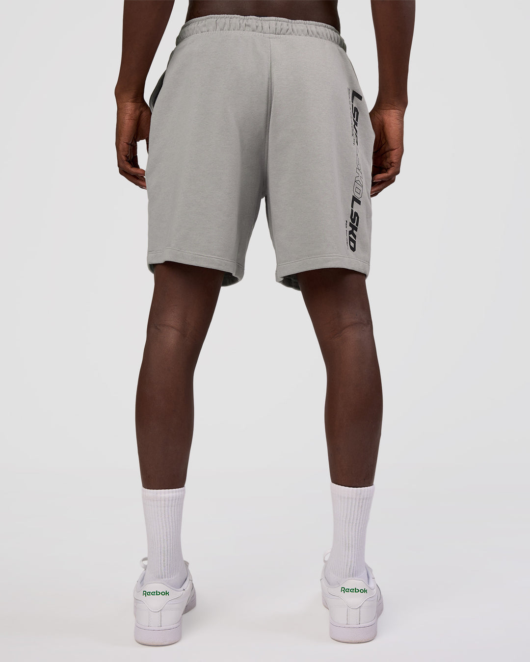 Man wearing Nothing Is Impossible 6" Short - Alloy-Black | Model:Okello | Size:M - view 8