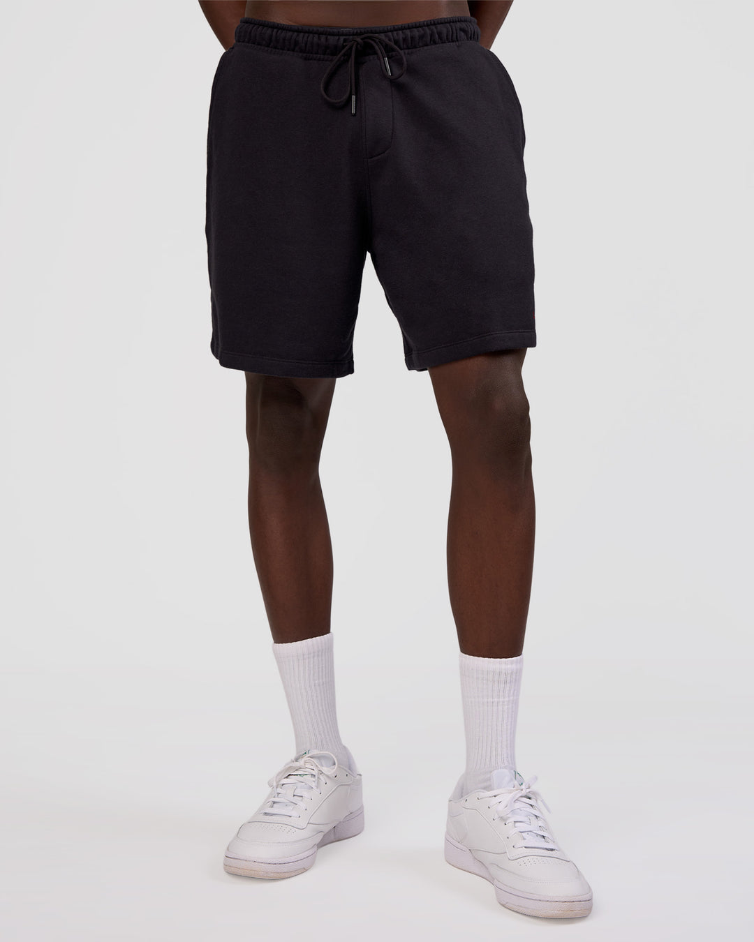 Man wearing Nothing Is Impossible 6" Short - Black-Flame | Model:Okello | Size:M - view 5