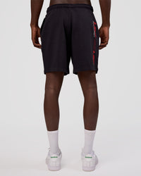Man wearing Nothing Is Impossible 6" Short - Black-Flame | Model:Okello | Size:M | Thumbnail Index: 7