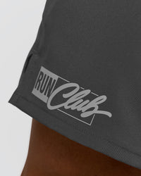 Man wearing Pace 5" Lined Running Short - Dark Storm-Alloy | Model:Jaiden | Size:M | Thumbnail Index: 10