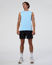 Man wearing Pace 5" Running Short - Black | Model:Konnor | Size:M | Thumbnail Index: 5