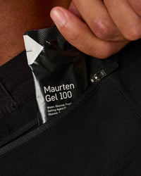 Man wearing Pace Air 5" Lined Running Short - Black | Model:Malebo | Size:M | Thumbnail Index: 2