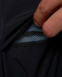 Man wearing Pace Running Jacket - Black | Model:Konnor | Size:M | Thumbnail Index: 5