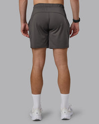Man wearing Restore CloudFLX Short - Dark Storm | Model:Cameron | Size:M | Thumbnail Index: 3