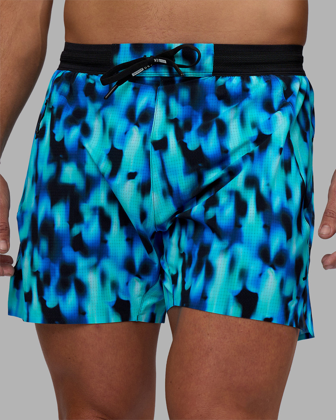 Man wearing UltraAir 5" Lined Performance Short - Luminous | Model:Jaiden | Size:M - view 8