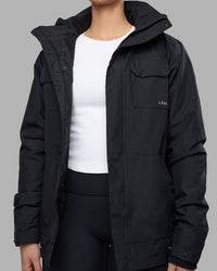 Woman wearing Marshall 2.0 Jacket - Black | Model:Amy | Size:M | Thumbnail Index: 27