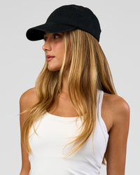 Woman wearing All Day Cap in Black | Thumbnail Index: 5