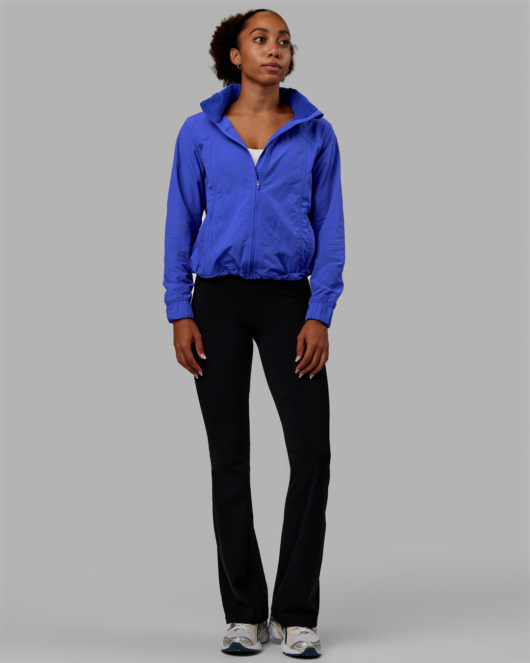 Women Wearing Barely There Jacket - Power Cobalt - view 7