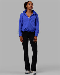 Women Wearing Barely There Jacket - Power Cobalt | Thumbnail Index: 6