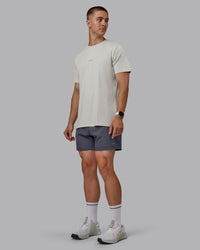 Man wearing Base FLXCotton Tee - Digital Mist | Thumbnail Index: 1