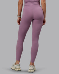 Woman wearing Blaze Ultra High-Rise Full Length Legging - Grape | Thumbnail Index: 3