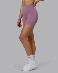 Woman wearing Blaze Ultra High-Rise 6" Short - Grape | Thumbnail Index: 6