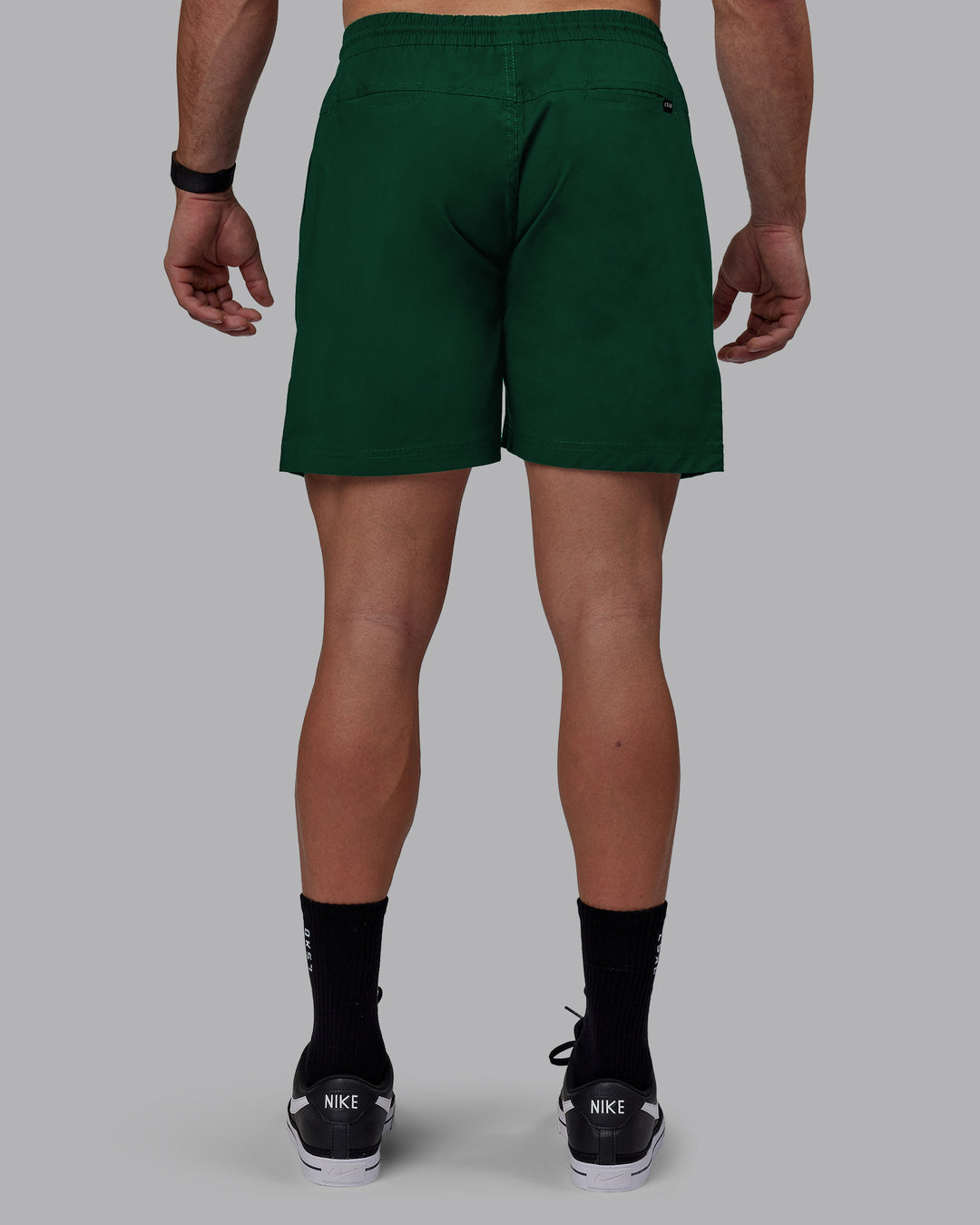 Man wearing Daily Shorts - Deep Emerald - view 4