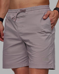 Man wearing Daily Shorts - Grey Purple | Thumbnail Index: 1