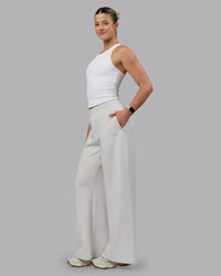 Woman wearing Elevate SoftTouch Wide Leg Pants - Clay-Clay | Thumbnail Index: 7