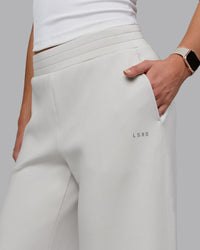 Woman wearing Elevate SoftTouch Wide Leg Pants - Clay-Clay | Thumbnail Index: 2