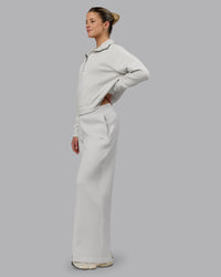 Woman wearing Elevate SoftTouch Wide Leg Pants - Clay-Clay | Thumbnail Index: 5