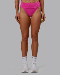 Woman wearing Elevate Sprinting Briefs - Fuchsia Pink | Thumbnail Index: 5