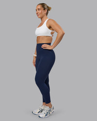 Woman wearing Elixir Ultra High-Rise 7/8 Legging - Future Navy | Model:Lyss | Size:S | Thumbnail Index: 6