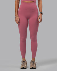 Woman wearing Elixir Ultra High-Rise Full Length Legging Pockets - Mauve Haze | Thumbnail Index: 0