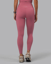 Woman wearing Elixir Ultra High-Rise Full Length Legging Pockets - Mauve Haze | Thumbnail Index: 3