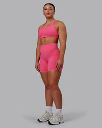 Elixir Ultra High-Rise 6" Short Pockets - Carmine Rose | Thumbnail Index: 1