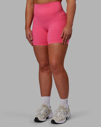Elixir Ultra High-Rise 6" Short Pockets - Carmine Rose | Thumbnail Index: 6
