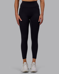 Woman wearing Fusion Ultra High-Rise 7/8 Legging - Black | Model:Hannah | Size:S | Thumbnail Index: 5