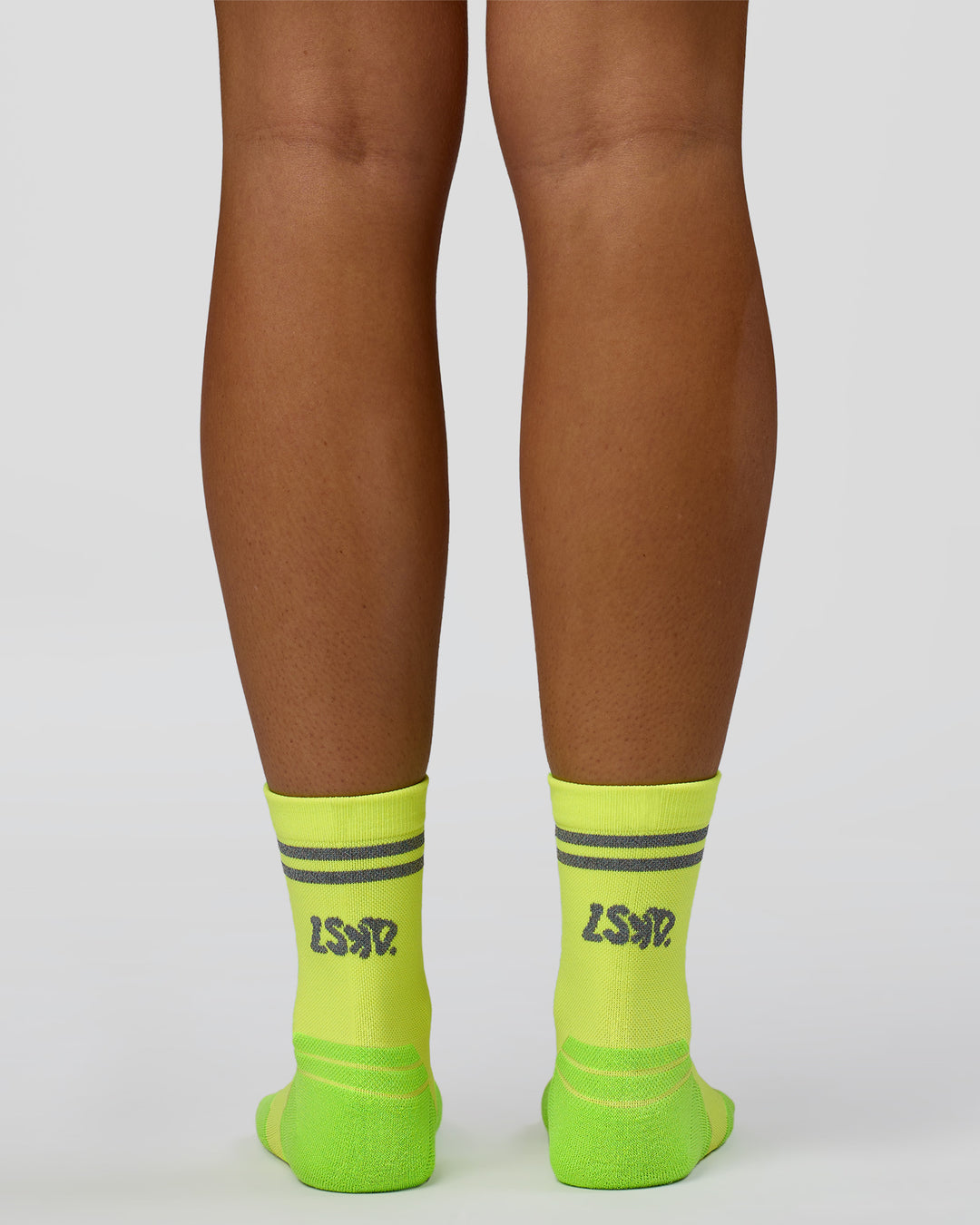 Hype Performance Quarter Socks 2.0 - Lime Glo-Reflective - view 4