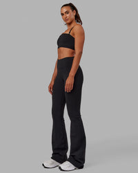 Woman wearing Inspire Sports Bra - Black | Thumbnail Index: 4