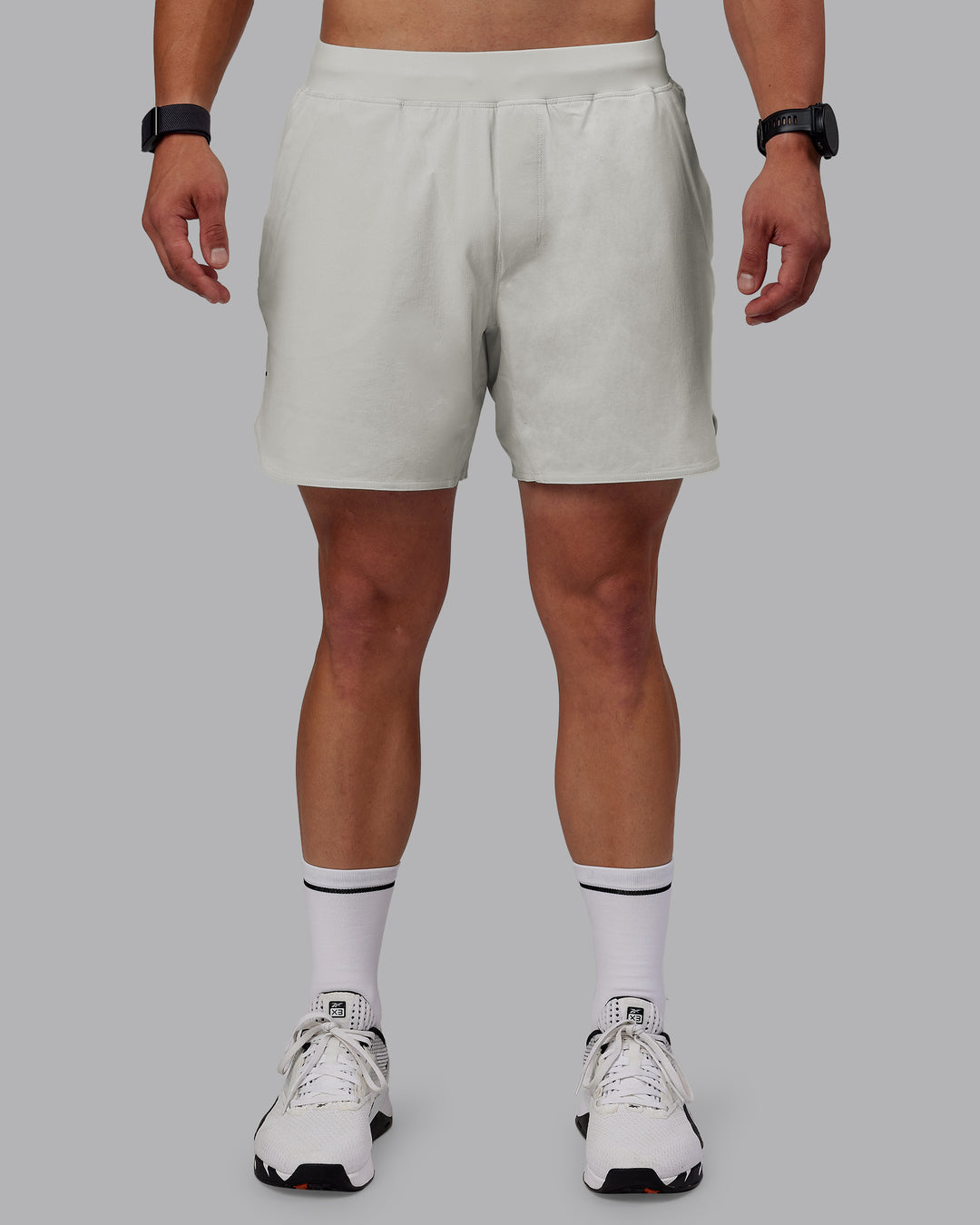 Man wearing Lift 6" Lined Performance Shorts - Digital Mist - view 7